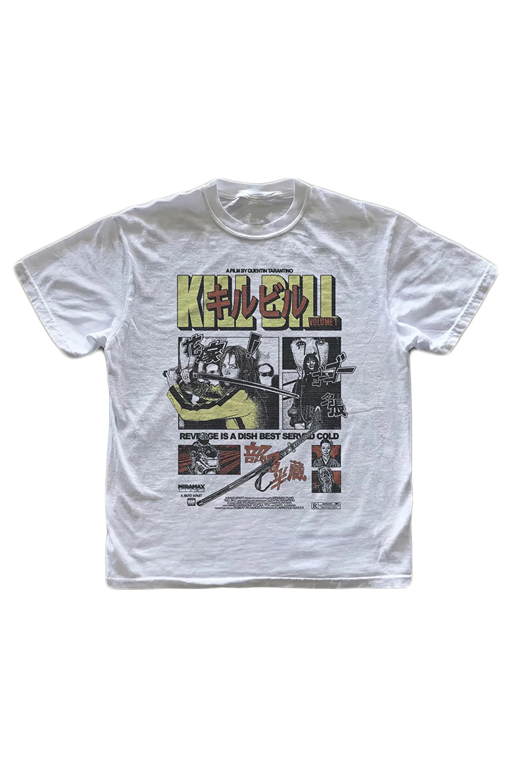 Summer Anime Kill Bill Japanese T-shirt