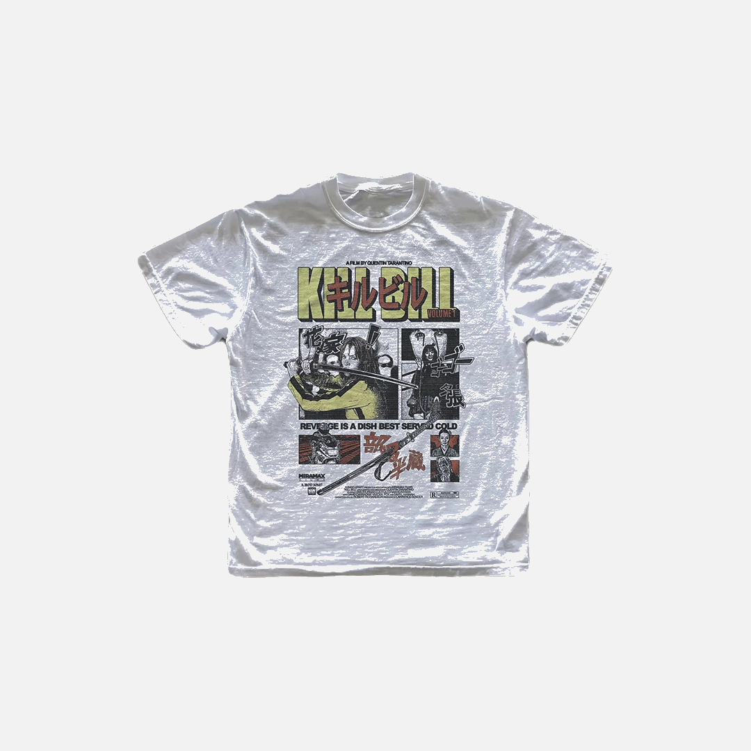 Summer Anime Kill Bill Japanese T-shirt