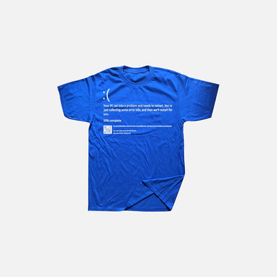Windows Blue Screen Funny T-shirt