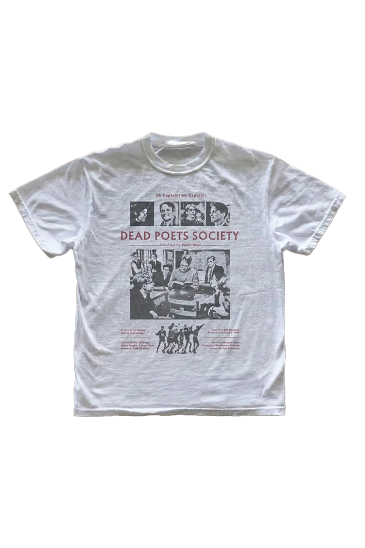 Dead Poets Society Graphic Print T-shirt