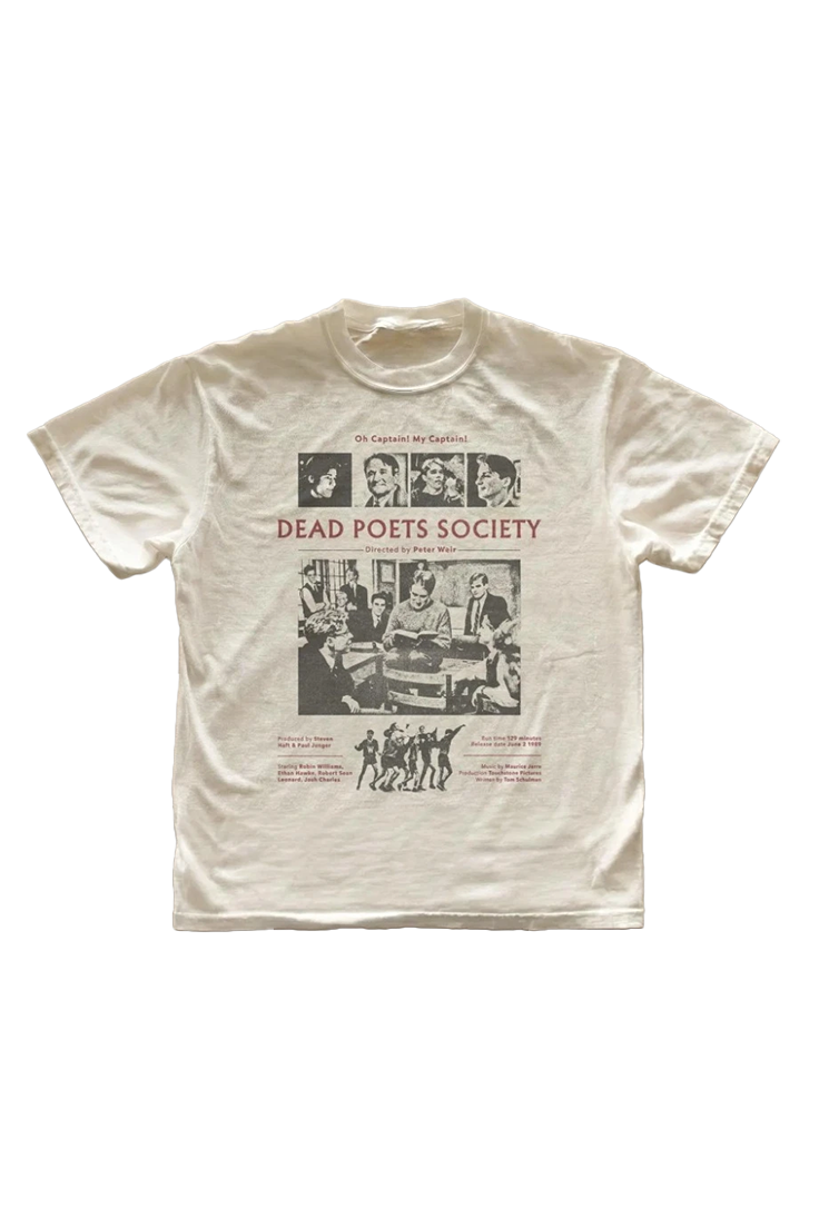 Dead Poets Society Graphic Print T-shirt