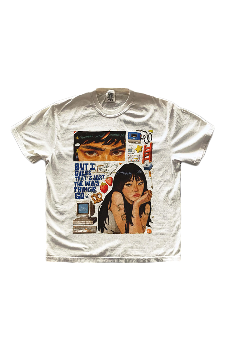 Retro Japanese Anime Girl Indie T-shirt