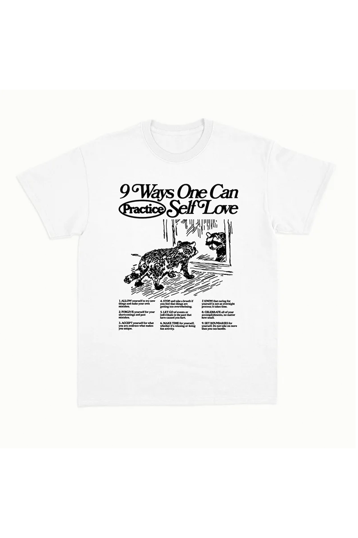 9 Ways Self Love Funny T-shirt