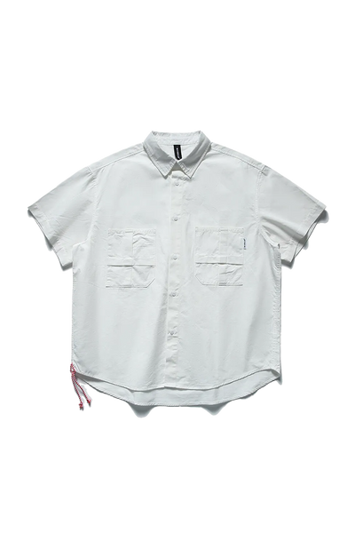 Solid Color Short Sleeve Shirt