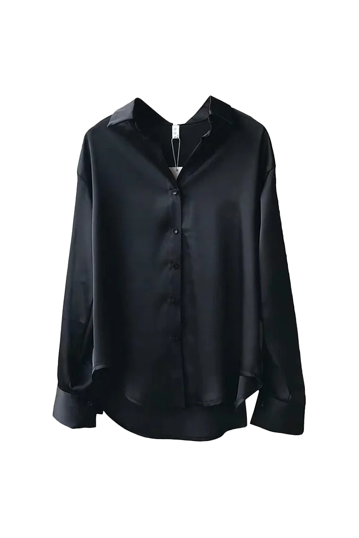 Corporate Girl Flare Sleeves Shirt