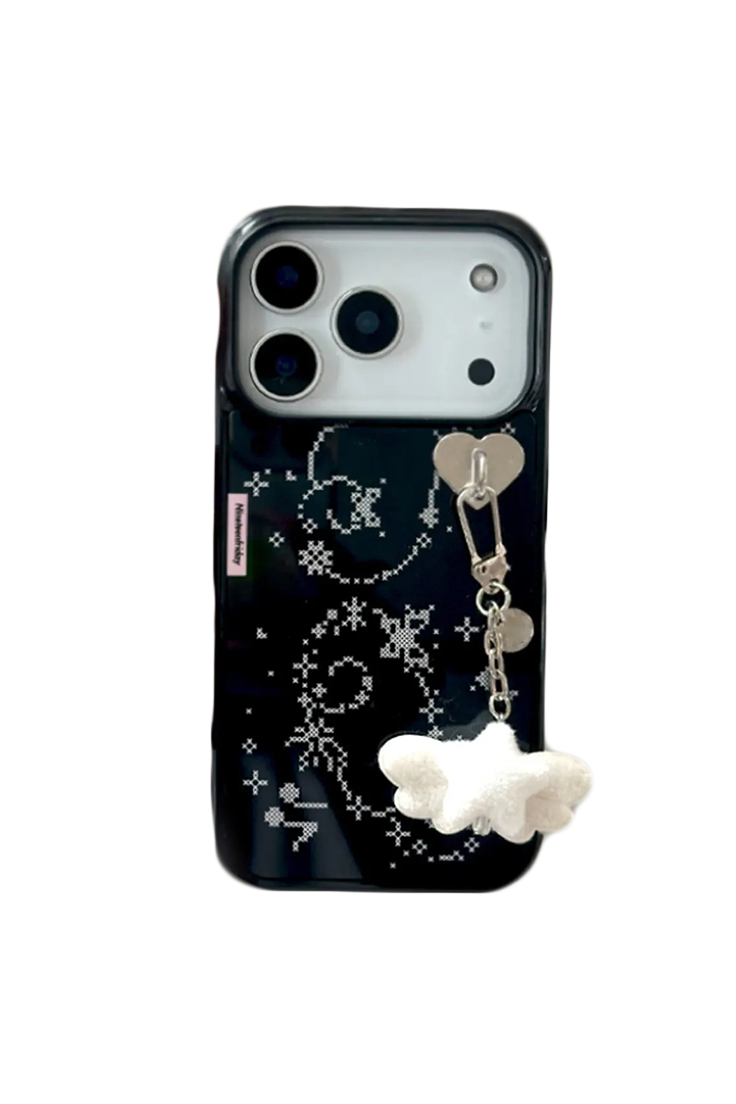 Korean Aesthetic Pixelated Rabbit iPhone Cases
