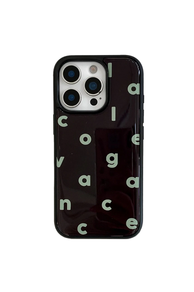 Barbie Core Letters Solid Color iPhone Cases