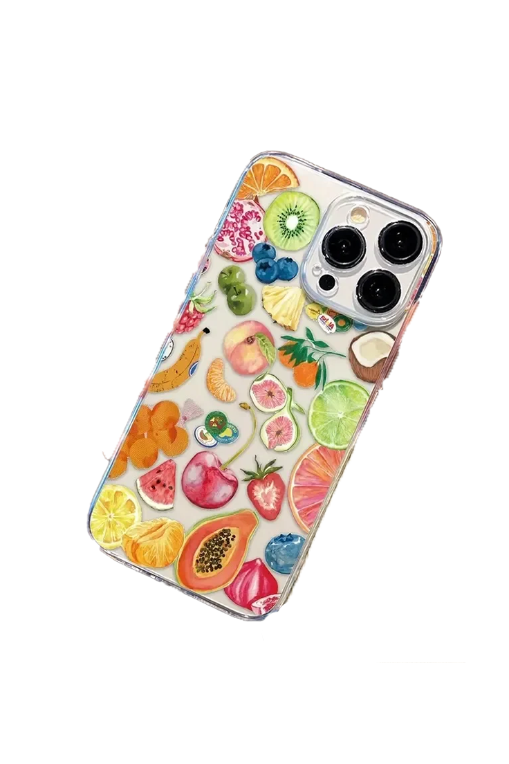 Funny Summer Fruit iPhone Case