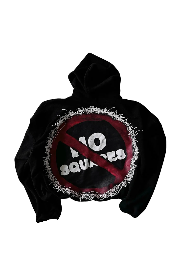 Y2k Angry Cartoon Oversized Hoodie