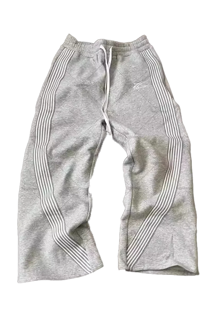 Y2K Stripped Wide Leg Baggy Sweatpants