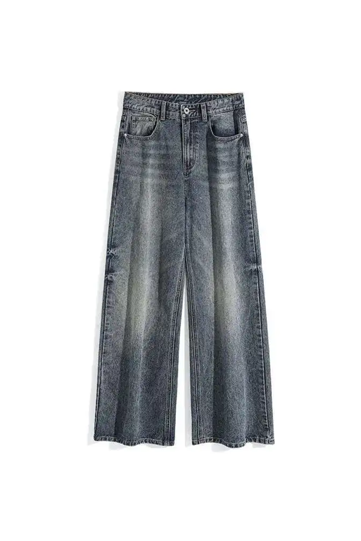 American High Street Style Whisker Jeans
