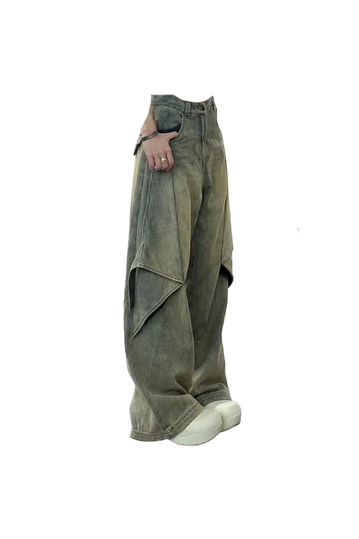 Women's Hip Wide Leg Jeans