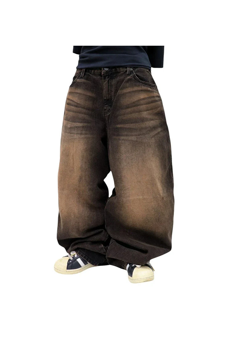 Punk Baggy Low Waisted Jeans