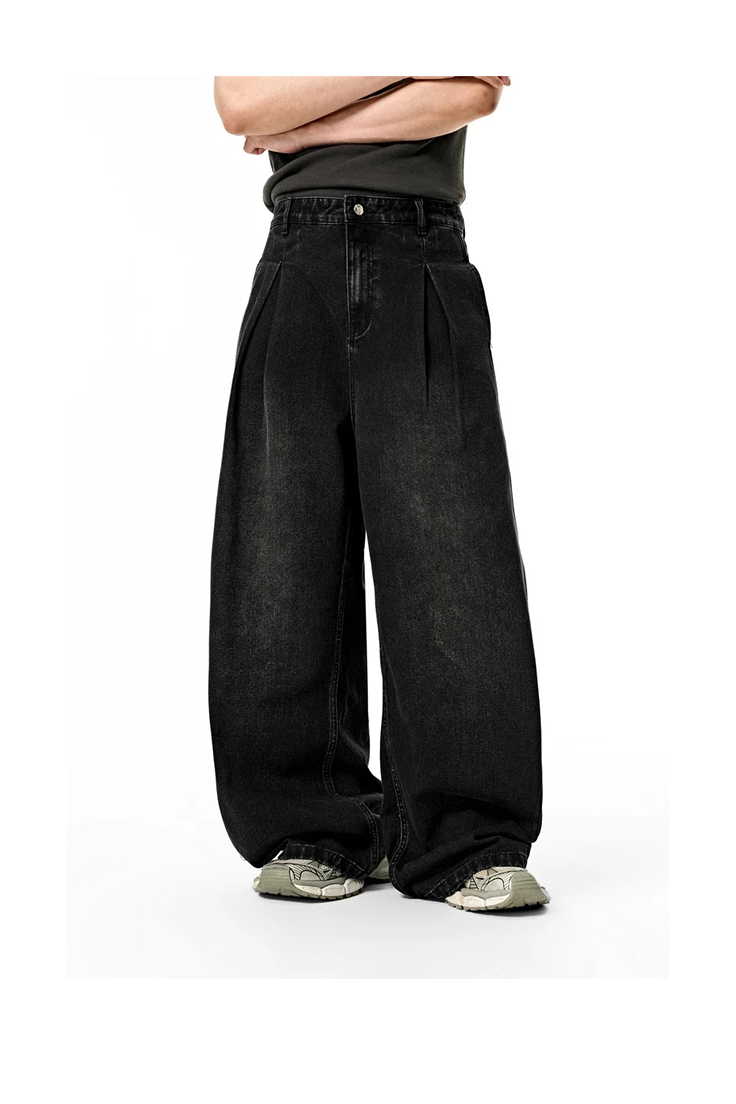 Comfy Vintage Loose Fit Wide Jeans