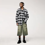 Y2k Plaid Wool Shirt