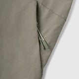 Solid Color Nylon Comfy Straight Leg Pants