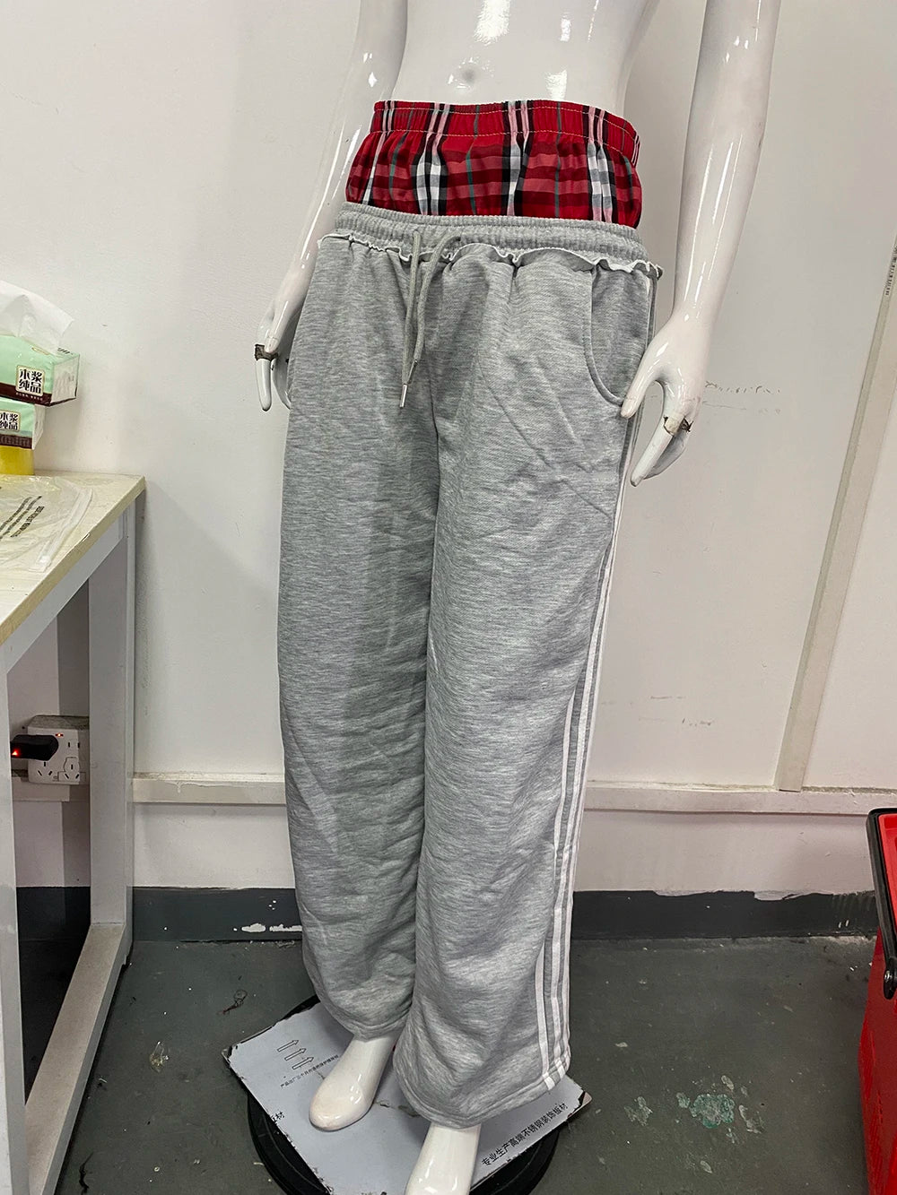 Super Baggy Retro College Loose Wide Leg Pants