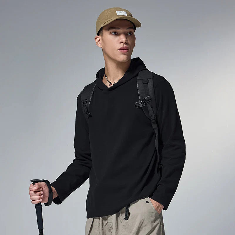 Cozy Double-Side Fleece Hoodie