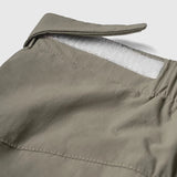 Solid Color Nylon Comfy Straight Leg Pants