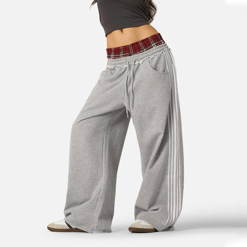 Super Baggy Retro College Loose Wide Leg Pants