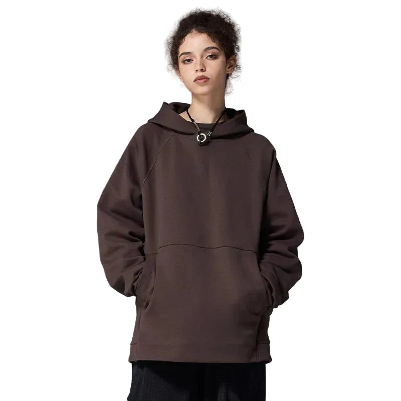 Oversized Fleece-Hoodie-Decke