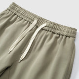 Gemütliche elegante Hose mit geradem Bein