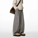 Gothic Striped Baggy Pants