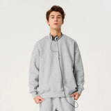 Thick Lined Fleece Crewneck Loose Sweatshirt