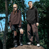 Oversized Fleece-Hoodie-Decke