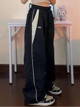 Y2K Cargo Wide Leg Parachute Sweatpants