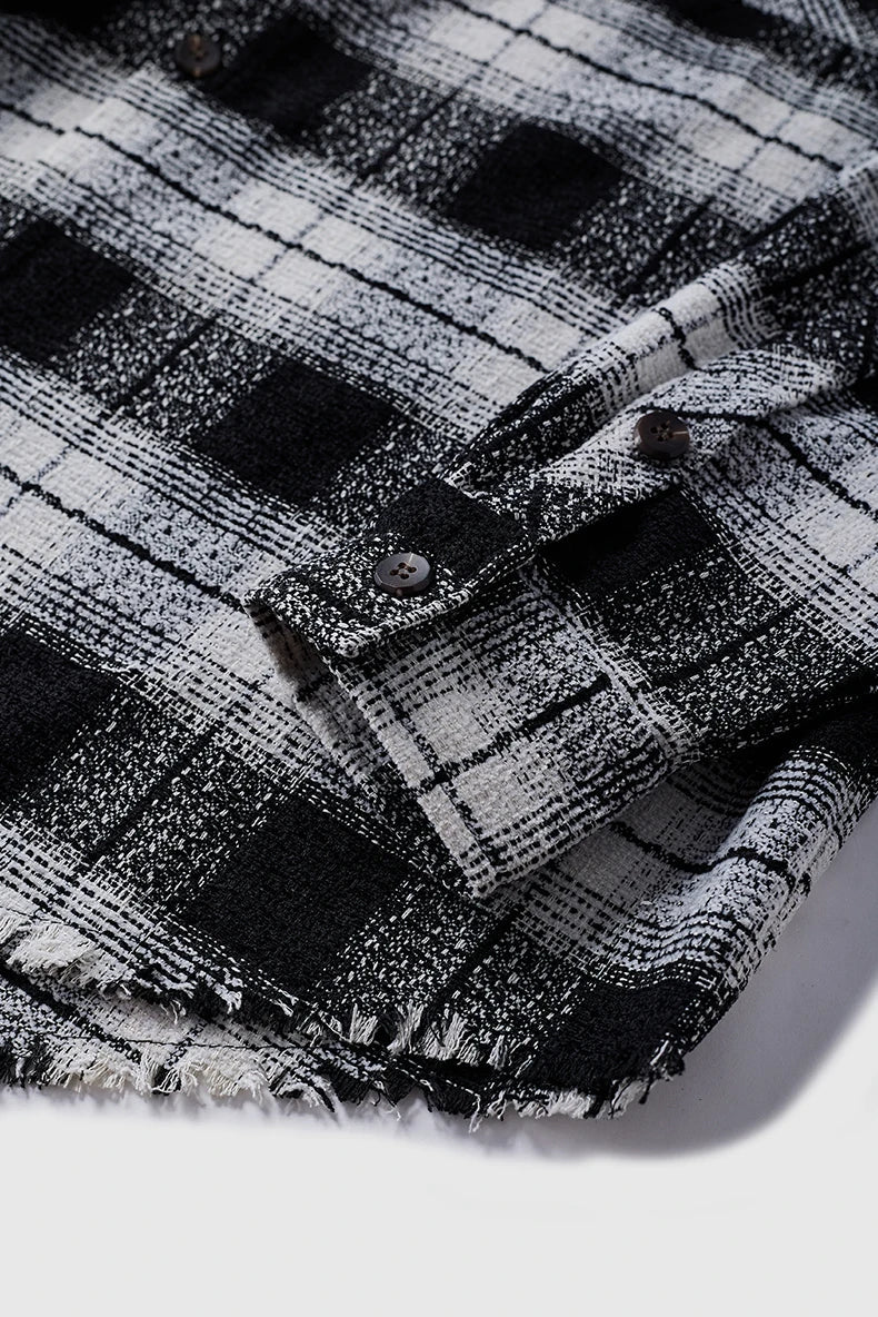 Y2k Plaid Wool Shirt