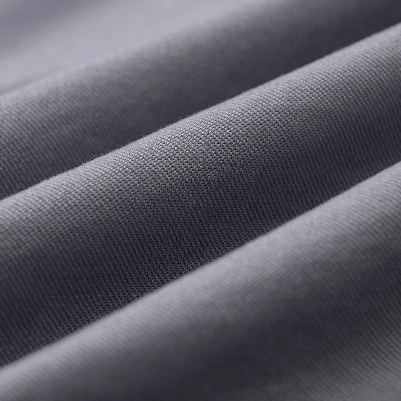 Y2K Plain Cotton Shirt