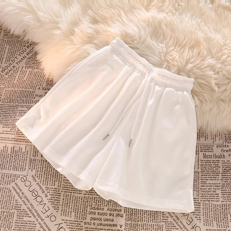 Women Drawstring Waist Beach Short