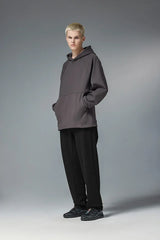 Gemütliche elegante Hose mit geradem Bein