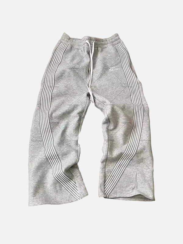 Y2K Stripped Wide Leg Baggy Sweatpants