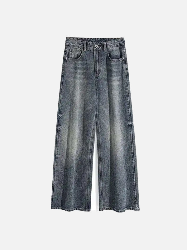 American High Street Style Whisker Jeans