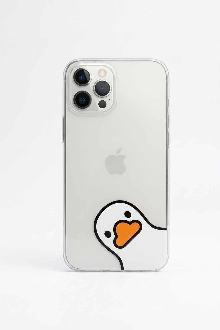 Funny Duck iPhone Case