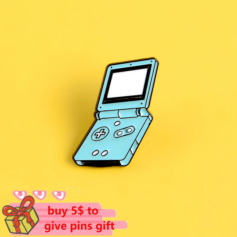 90s' Handheld Game Player Enamel Pin