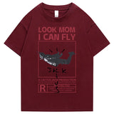 Camiseta gráfica Look Mom I Can Fly