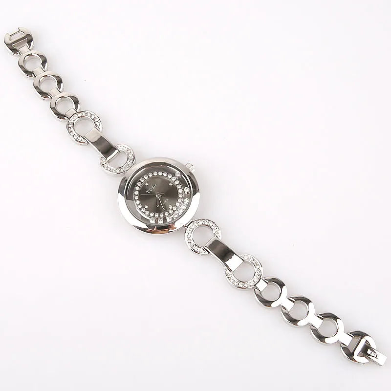Casual Silver Lady Stainless Steel Watch
