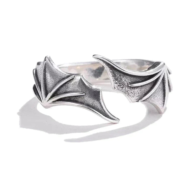 Y2K Gothic Angel Devil Wings Rings