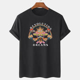 Graphic Dreams Casual T-shirt