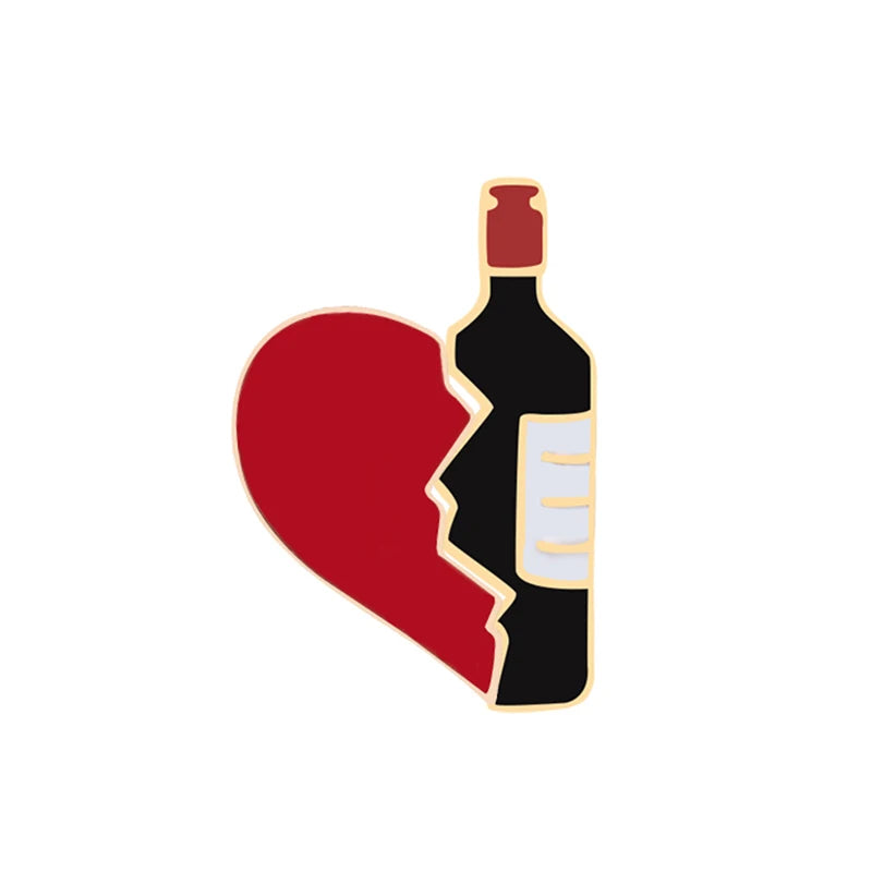 Broken Heart Pins