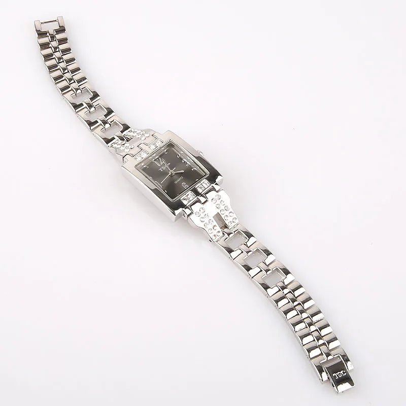 Casual Silver Lady Stainless Steel Watch