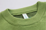Weird Core Dinosaur Knitted Sweater