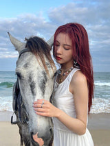 Beaded Pearl Beach Vibes Necklaces