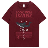 Camiseta gráfica Look Mom I Can Fly