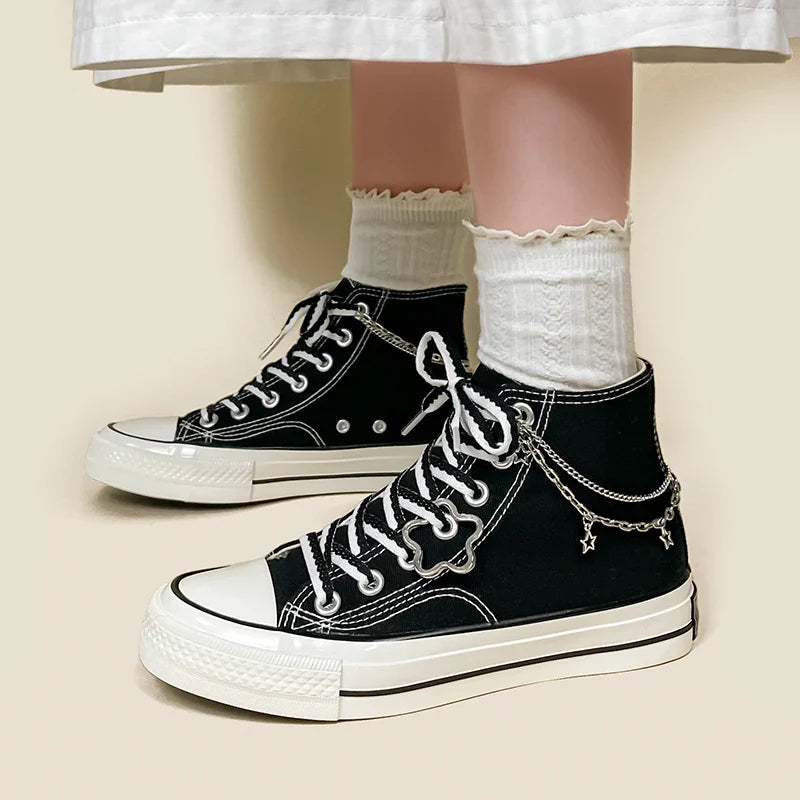 Skater Girl Chained Canvas