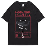 Camiseta gráfica Look Mom I Can Fly