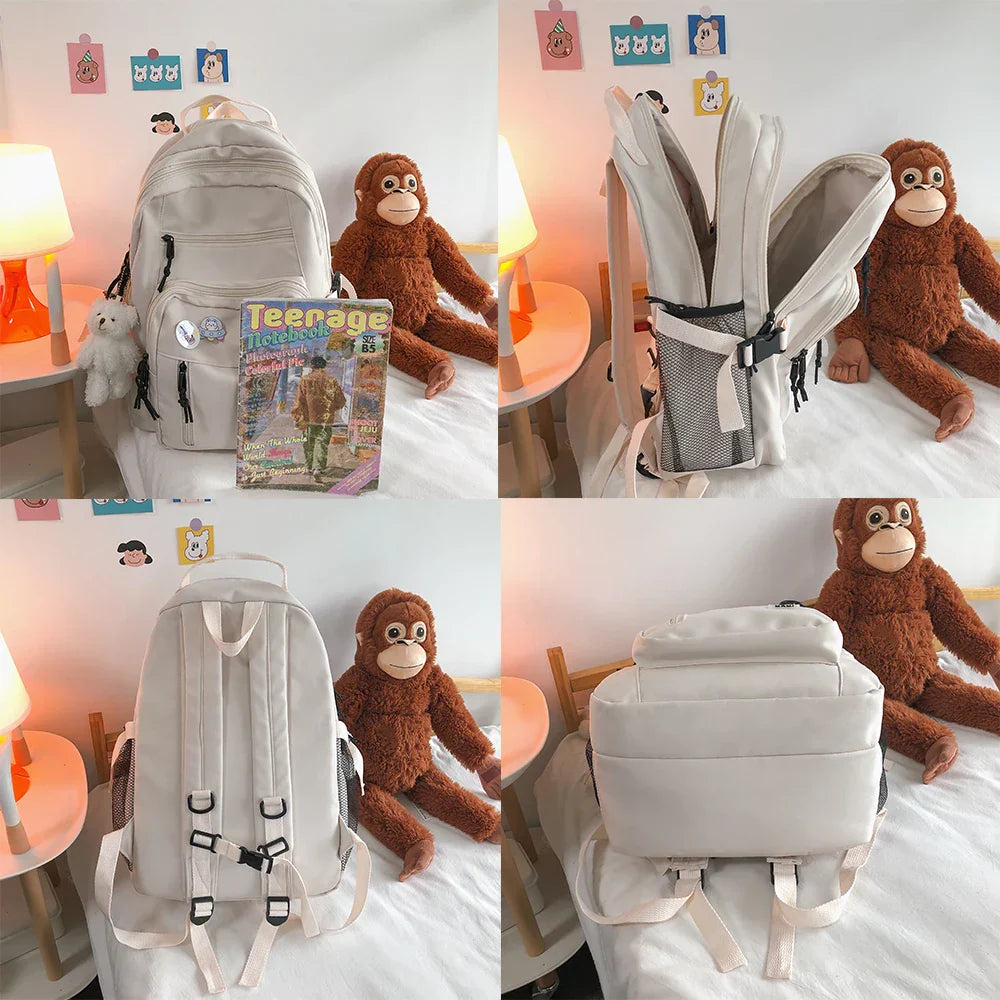 Mochila escolar de gran capacidad